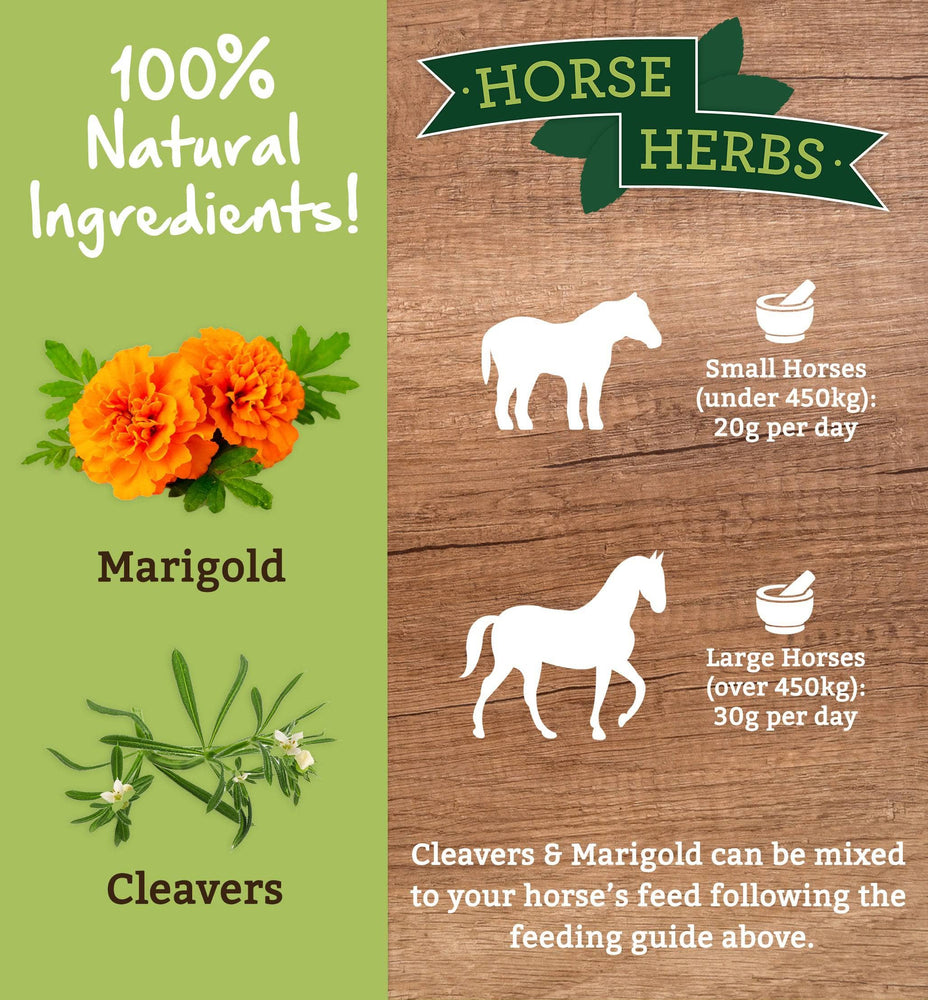 
                  
                    Horse Herbs Cleavers & Marigold
                  
                