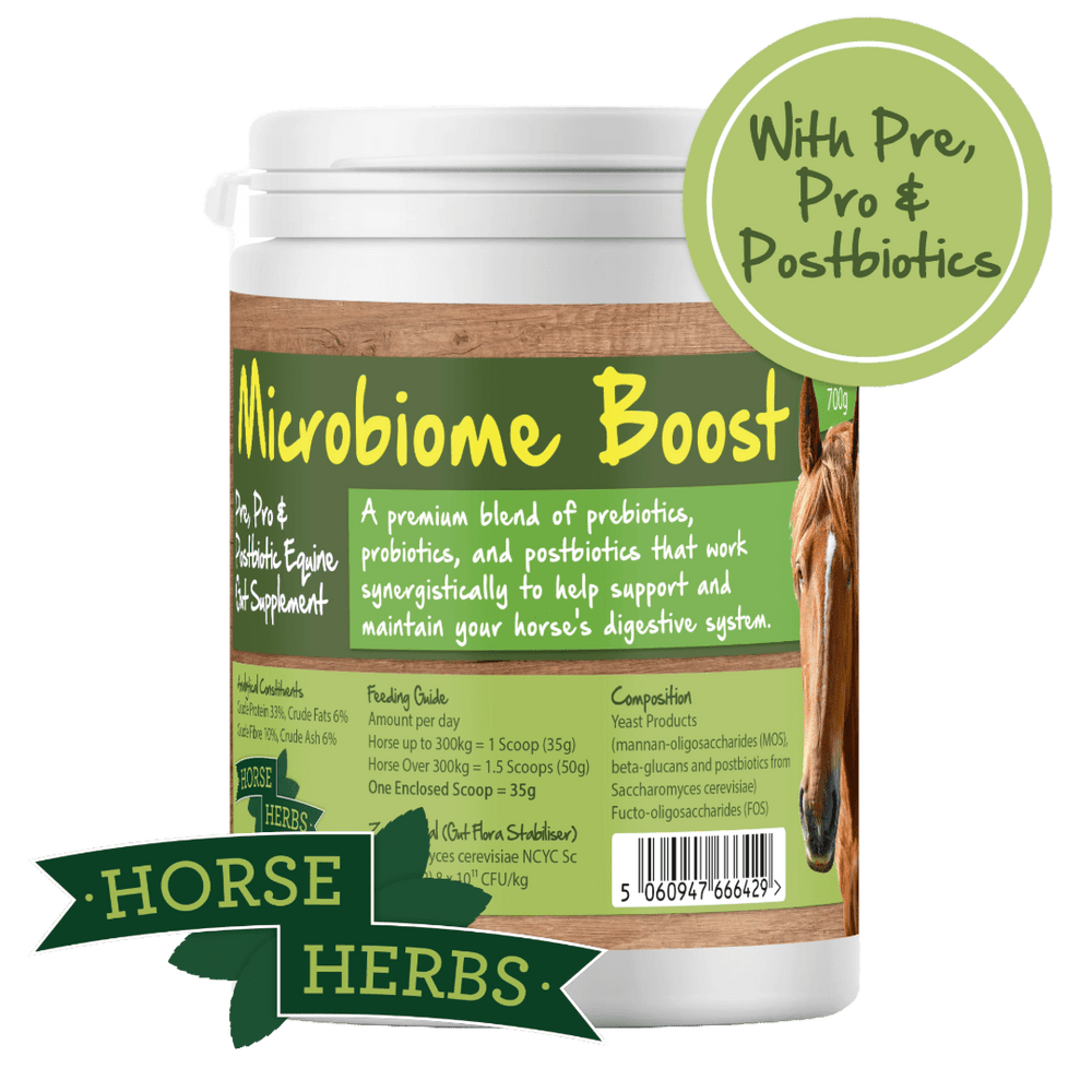 Horse Herbs Microbiome Boost - Pre, Pro & Postbiotic Gut Health