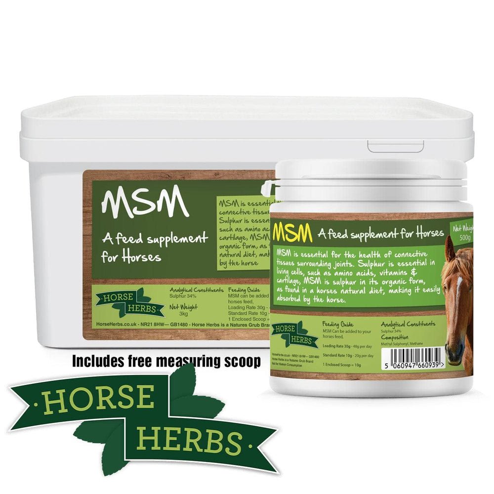 Horse Herbs MSM (Methyl sulphonyl methane)