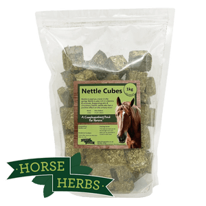 
                  
                    Horse Herbs Nettle Cubes 1kg Pouch
                  
                